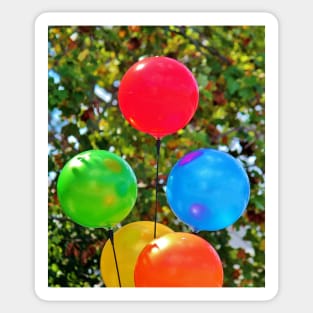 Party Balloons Sticker